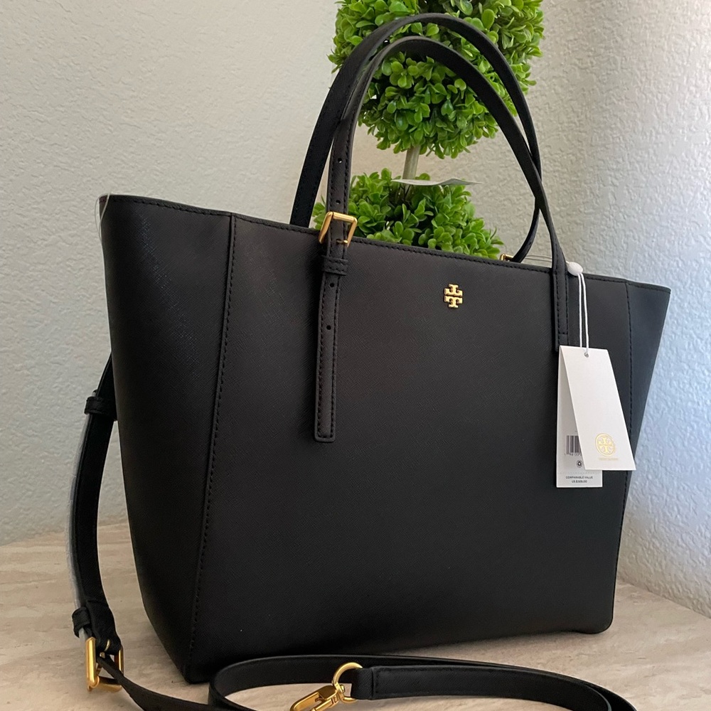 New , Authentic Tory Burch Emerson tote bag